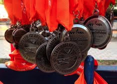 marathon lopen - medaille